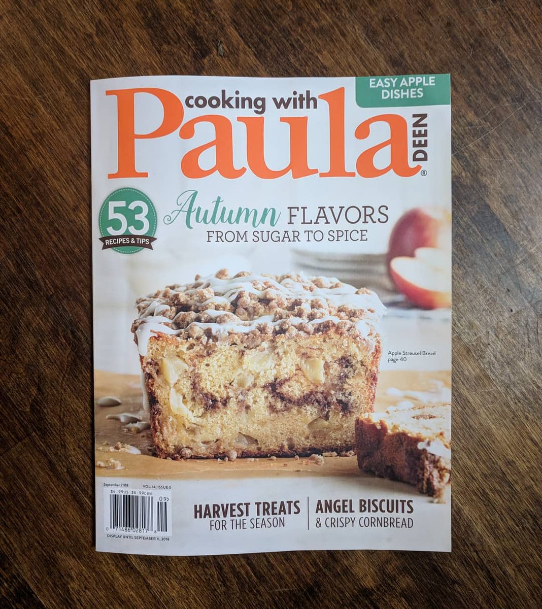 lovepoppyofavl's tweet photo. So excited to be featured in Cooking with Paula Deen!! #cookingwithpauladeen #pauladeen #southernlife #southernliving #cookingwithbutter https://t.co/rzmBPpV1jU