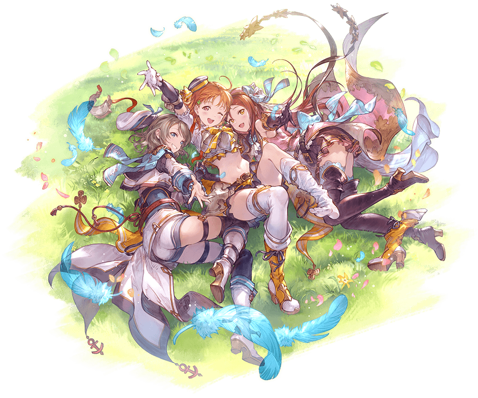 rt_your_riko's tweet photo. Riko (With Chika and You for the Granblue crossover!) https://t.co/7OKlylPGA0