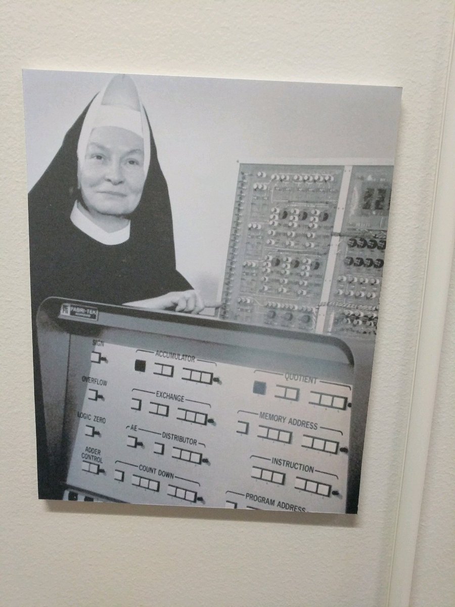 I do not know who this computing nun was but I am here for her