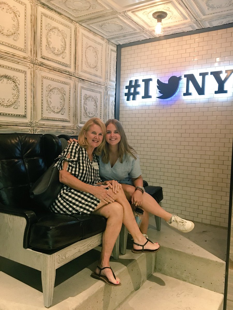 sarabrown114's tweet photo. True fact: bringing your mom to @TwitterNYC will increase the daily active user count. Not to mention, she definitely asked for these selfies #bringyourmomtoworkday https://t.co/sFN62vf9wU