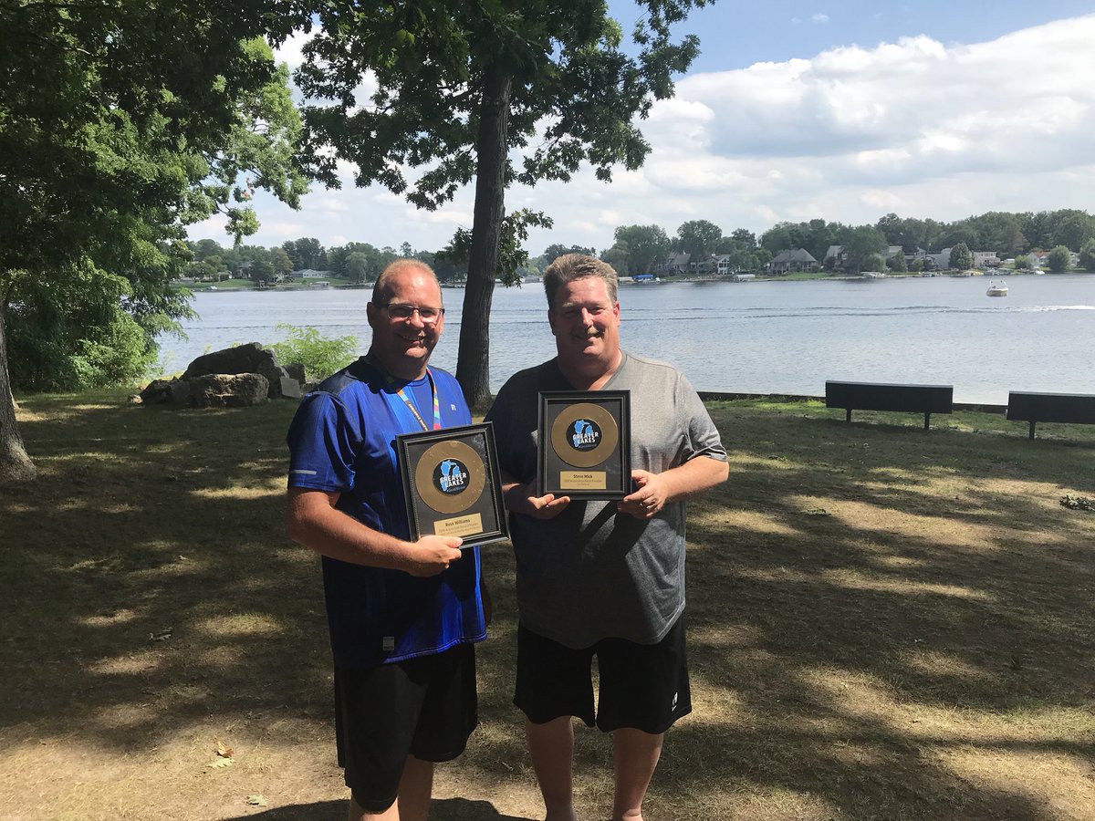 Very proud of these two fellas absolutely crushing it in Strategic &amp; Core Services in Q2!!!!! Look forward to more of the same in Q3!!!!! #Good2BGreat #Greaterlakesgurus