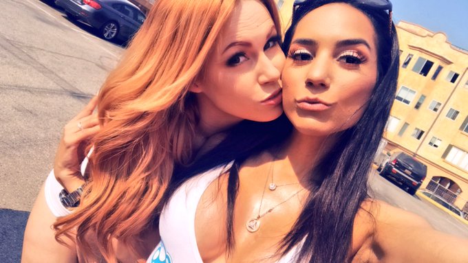 Had so much fun shooting PROMO at the beach 🏖 with Edyn Blair today 👭 https://t.co/CO1awncHKT<a href="/tag/dpstar"class="tags"><span>#dpstar</span></a>