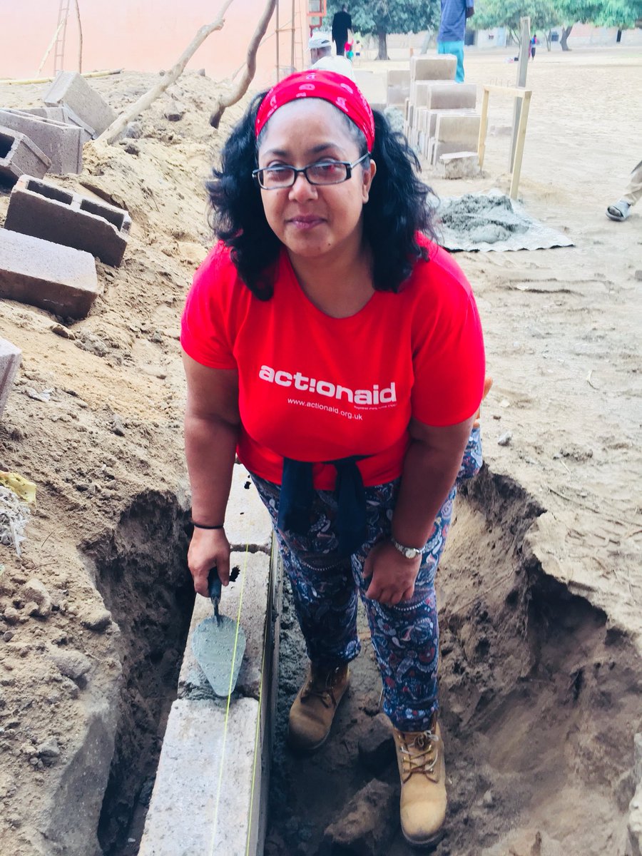 anoara_a's tweet photo. Last day of the build in Mozambique today- truly humbled at having the opportunity to take part in this amazing experience &amp; by the kindness shown by everyone involved in the trip. 
Farewell to new friends. See you soon. @actionaid #WomenEd @WomenEd @WomenEdLondon https://t.co/6EGXXF2xLB
