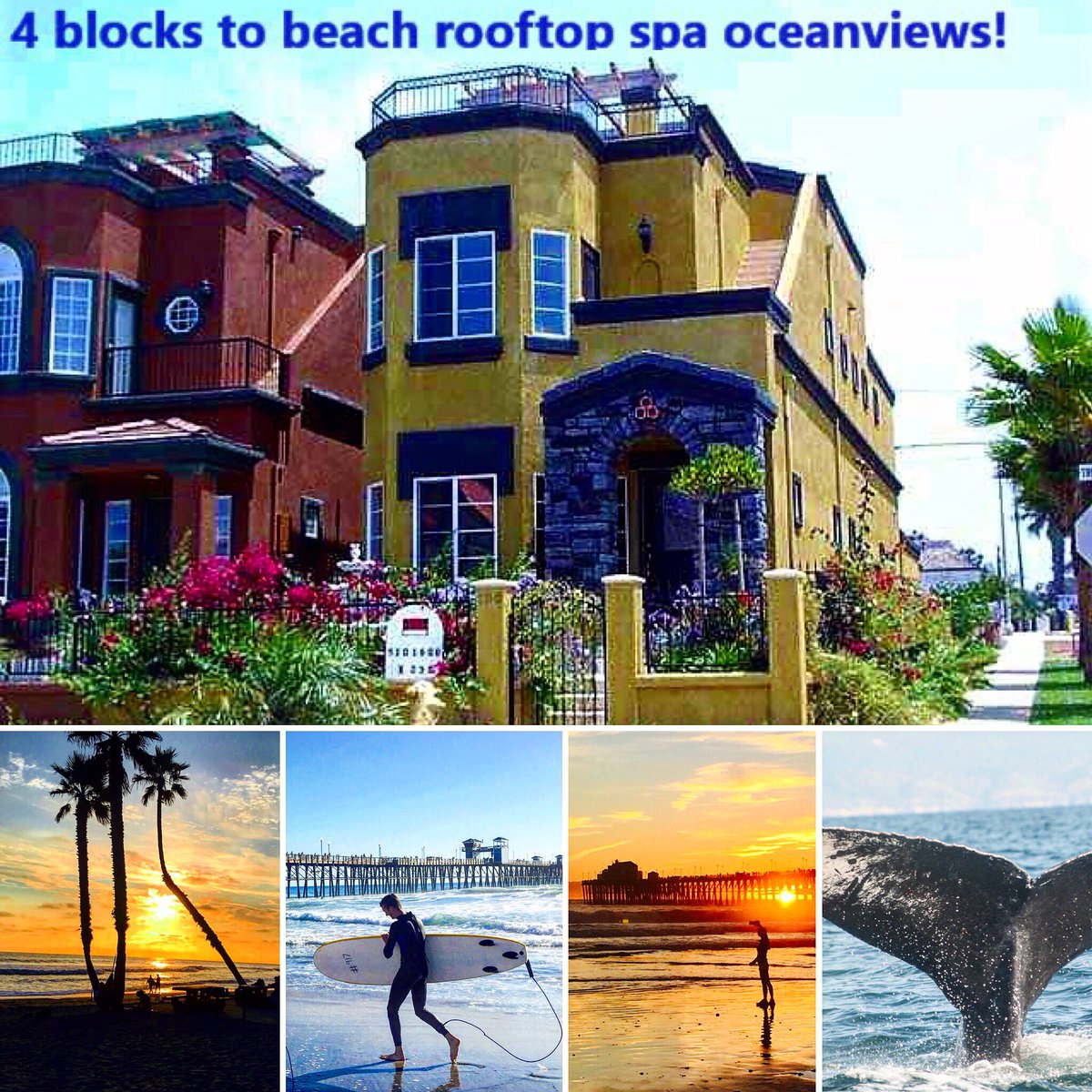 scottshellweier's tweet photo. 👉JUST LISTED TODAY 👈                🏖LIVE BY THE BEACH 🏡 $949k ROOFTOP SPA/OCEAN VIEWS ** 4 BLOCKS TO THE BEACH ** SMELL THE SEA AIR ** 2 blocks from Downtown Oceanside. ** WALK TO EVERYTHING ** NO CAR NEEDED ** 2145 sqft https://t.co/qAI0J9M6E9