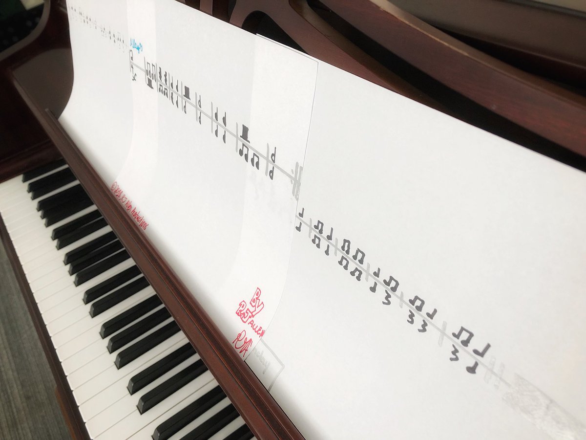 FineArtsSCA's tweet photo. Beginning HS piano students share their first compositions Friday in class! #fineartsSCA #musicineducation https://t.co/plHbK7LTtf