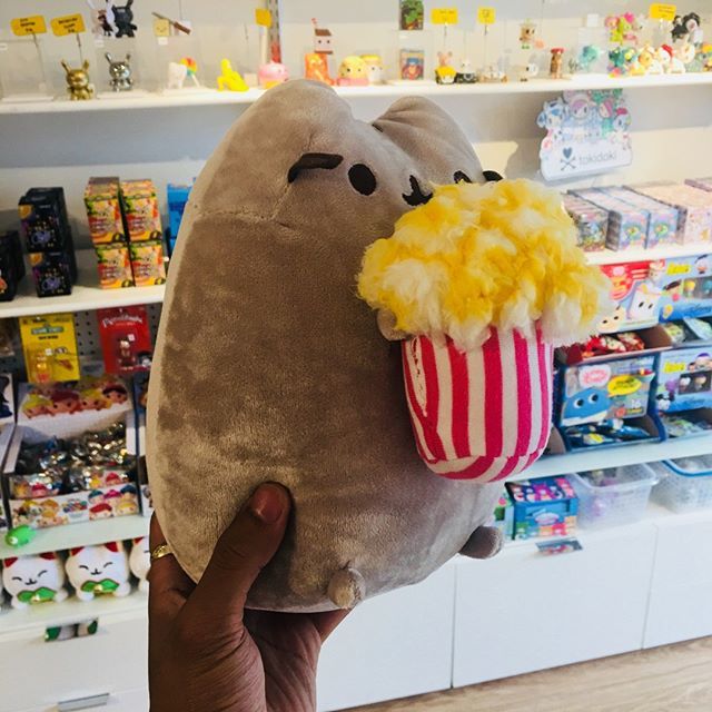 pusheen plush popcorn