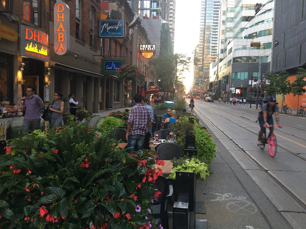 Penalosa_G's tweet image. People ask @Jen_Keesmaat about her ‘bold’ ideas. This is one of HER ideas: #KingStreetPilot. Got most cars out, and #PublicTransit moves 30% more people, 30% faster, at almost 0 capital cost. Want more? Register &amp;amp; vote #Keesmaat4Mayor #TOpoli