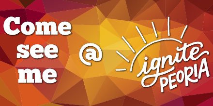 ecogden2's tweet photo. Hello fellow lovers of the arts! I will be participating in ignite Peoria for the first time this year. Come say hi to me at the Civic Center anytime tomorrow between 9AM and 5PM. This is an art show/maker fest displaying some amazing things produced by the local community. https://t.co/7NkZT3e6mF