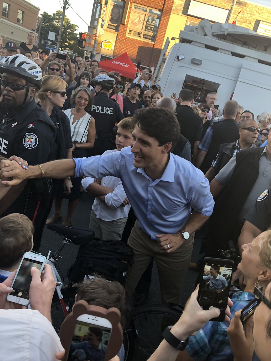 KerrEteach's tweet image. My wife got an even better pic. #TasteoftheDanforth