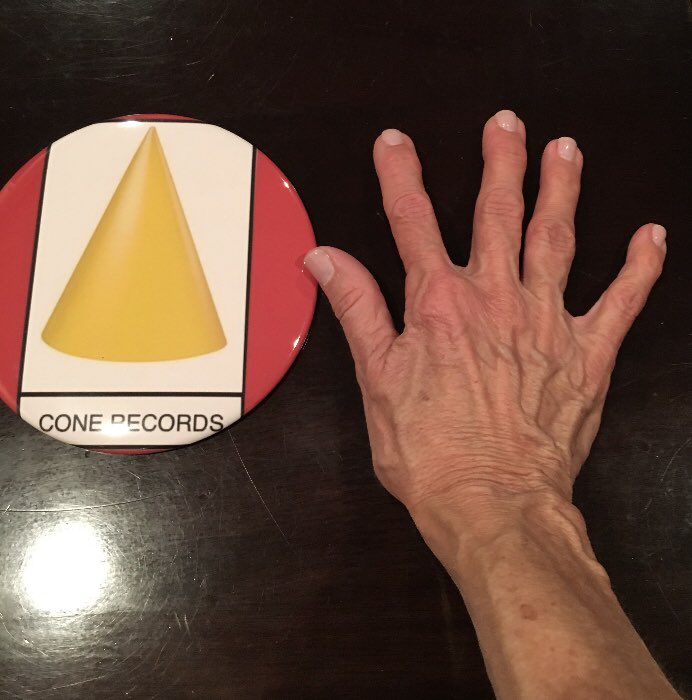 HOT FROM THE PRESS. NEW BIG CONE RECORDS PIN. DISPLAY THE SPIRIT UPON YOUR JACKET. DM TO PLACE ORDER IMMEDIATELY. SO TELL US... WILL YOU ASKING FOR ONE?