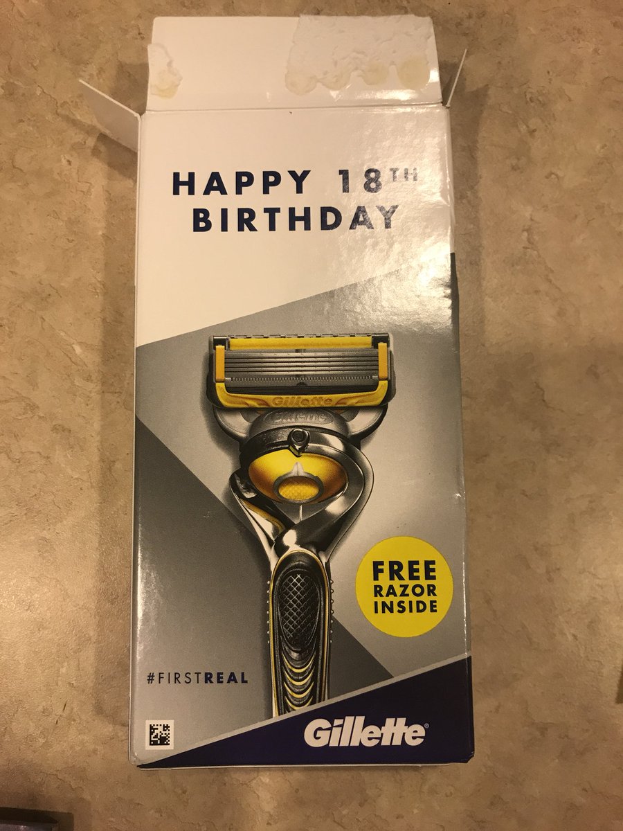 ChrisCarenza's tweet photo. Thanks, @Gillette ✊🏼 #firstreal https://t.co/YXhwFQoYpI