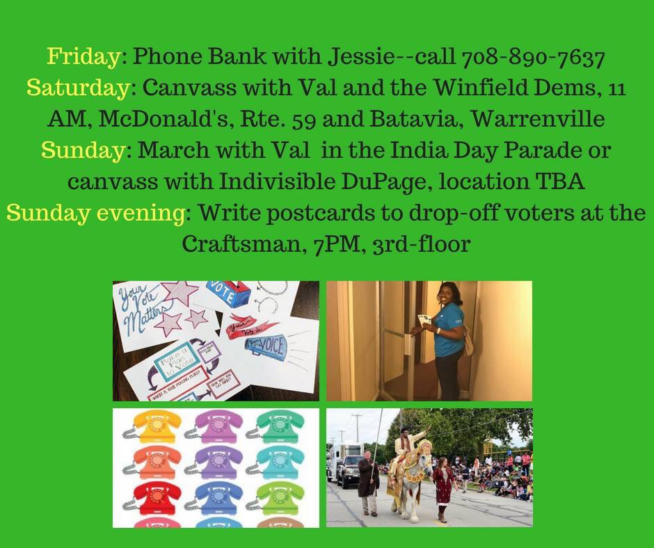 Val4IL41's tweet photo. Check out our weekend events and join us when you can! @dwdupage @NaperGals @IndivisDuPage https://t.co/yeytf9O6h7