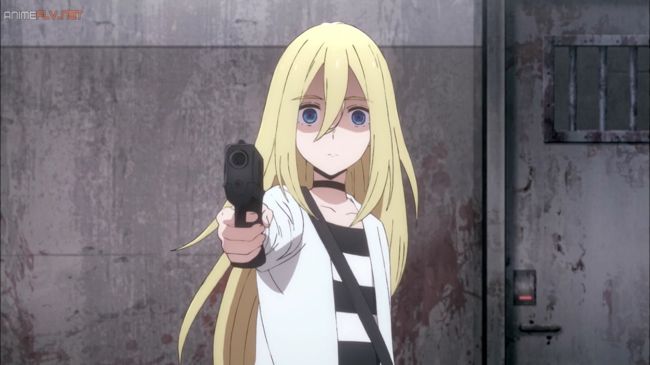 Birthday waifu 06.10 (87) Rachel Gardner (Angels of Death) is presented as  extremely calm and collected - 9GAG