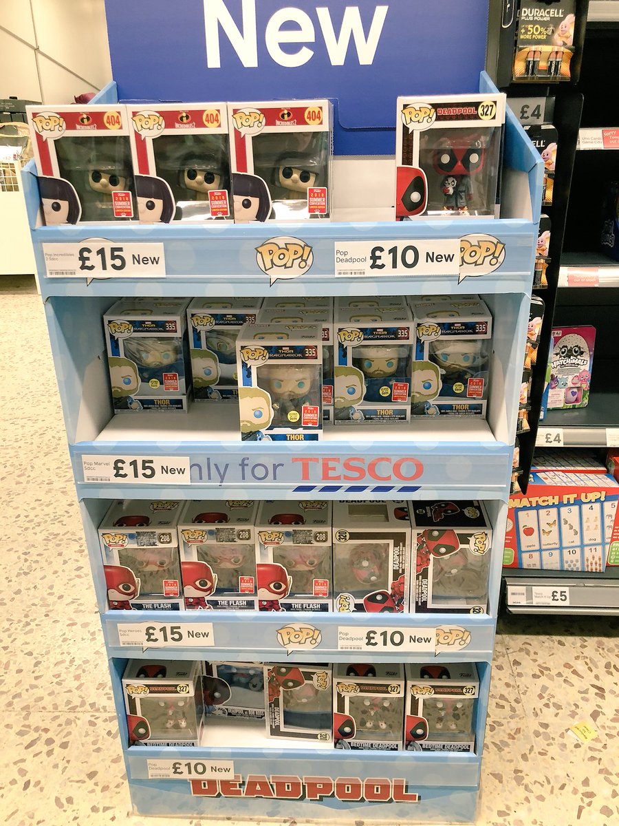 funko pop tesco