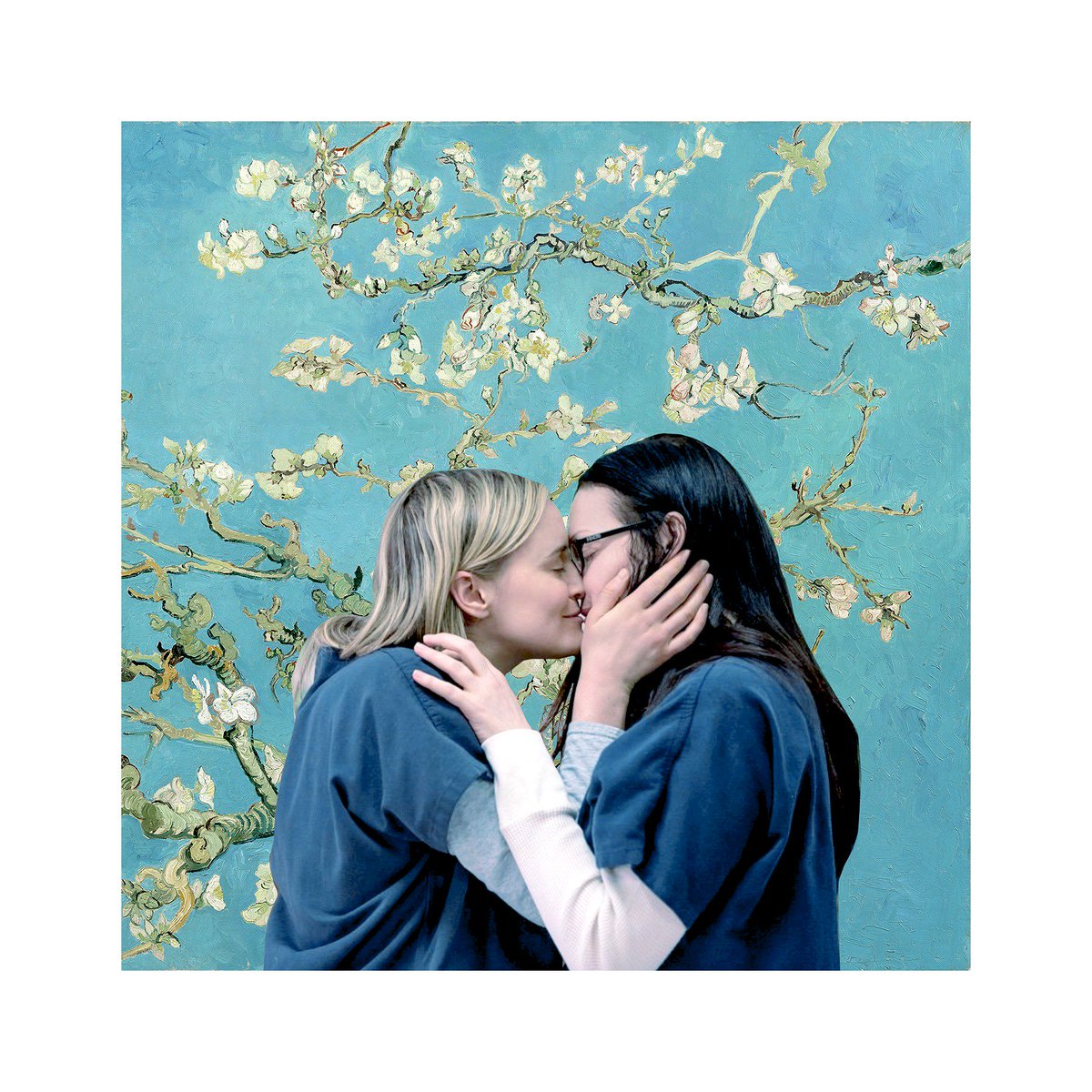 pokiandrae's tweet photo. vauseman + van gogh paintings @OITNB https://t.co/SXZhBweyVt