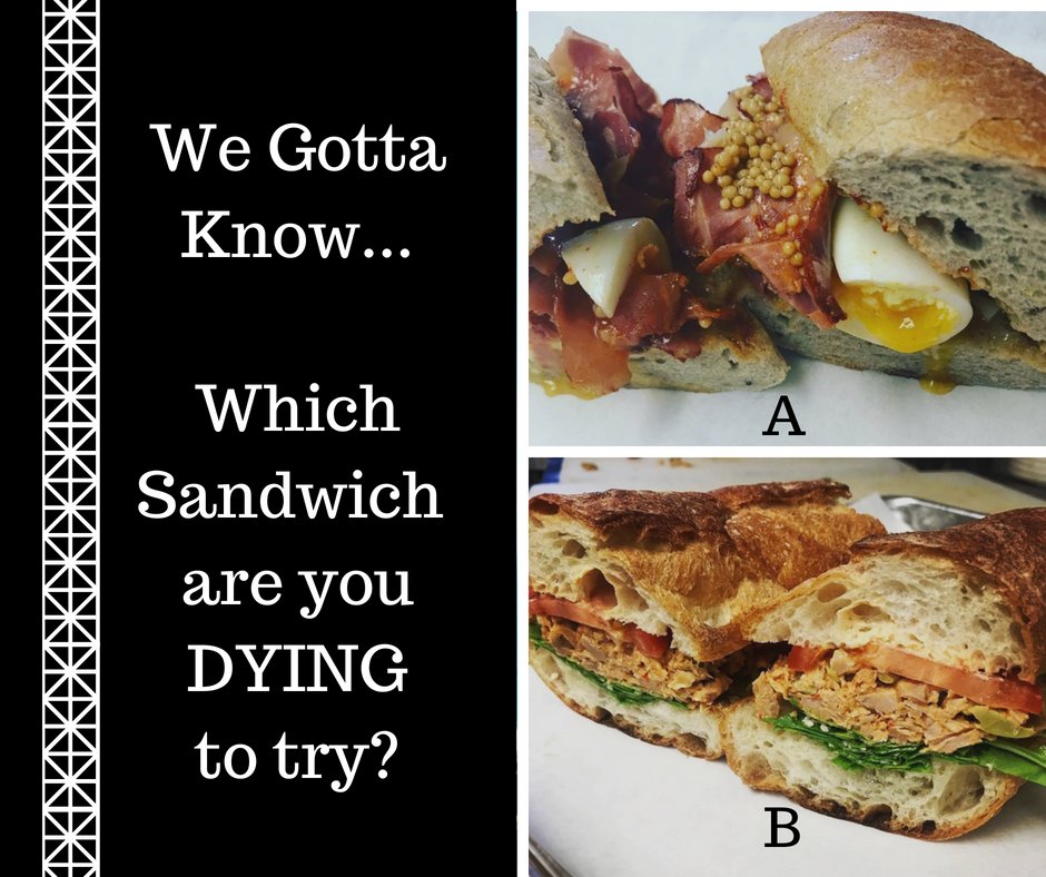 TassoBoise's tweet photo. Help us out! We can’t choose a favorite, can you? One lucky Tasso fan will win a free sandwich of their choice!
#tasso #tassoboise #giveaway #lunch #sandwich #yourfavorite #feedmefriday #seeyouinafew https://t.co/mHgEk6U4y0