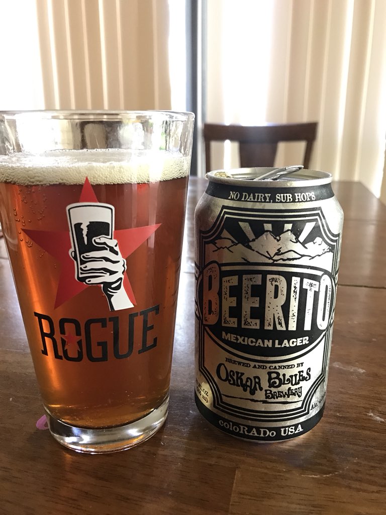 JohanBBT's tweet photo. @mtravis63 @Melvinbrewing @utahbayou @lhtetrick @ManvsAle @zappafaye @JonMontag @Just4BeerLovers @wrayzors @wildjhovall @CasaskullMark @hosch_greg @BPlohocky @FhzFun @DRE_Go_Fish @wolv54b1 @ephoustonbill @LarryBurnett24 @badhopper @jwags48_jack @IanStew55902399 @TheStraightHops @RealBMaxwell @RodJBeerVenture @Paul_TheBeerGuy Cheers Mike I’m having @oskarblues #beerito this hot afternoon https://t.co/haFQrVq767