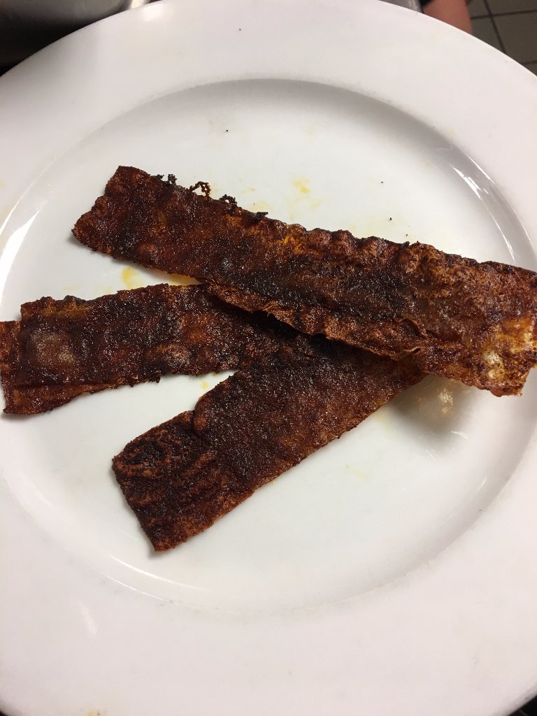 WLPBoston's tweet photo. Vegetarian bacon made with rice! π #healthymealsprogram https://t.co/nAHD45Gqz7