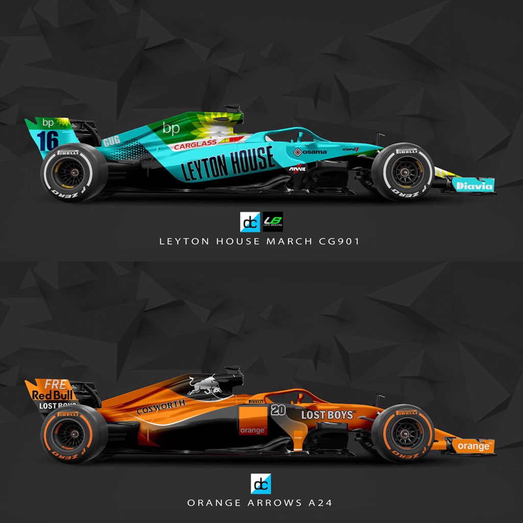 Iconic back markers.
Who else would you like to see ‘Re-imagined’?
.
.
#f1 #formulaone #formula1 #liverydesign #f12018 #conceptdesign #motorsportdesign #petrolicious #drivetribe #automotivedesign #branding #graphicdesign #behance #latebraking #danielcrossman