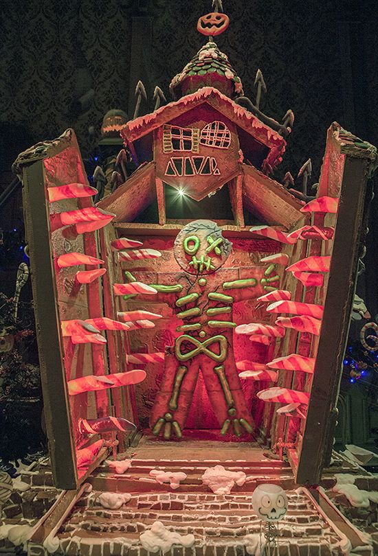 Haunted Mansion Holiday Gingerbread House - 2014