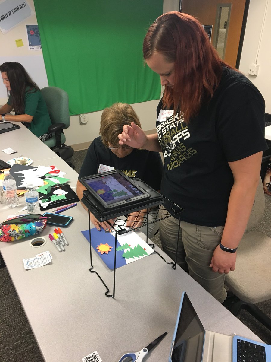 cdolinc's tweet photo. Teachers had fun with the Stop Motion app during iPad training this summer! #stopmotion #samr https://t.co/C84ecubiOZ