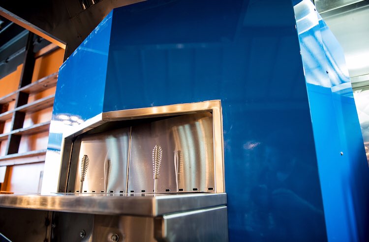 ** Ubdate ** baby blue is back up and running and we will be ready to serve pizzas again at 4pm for happy hour!