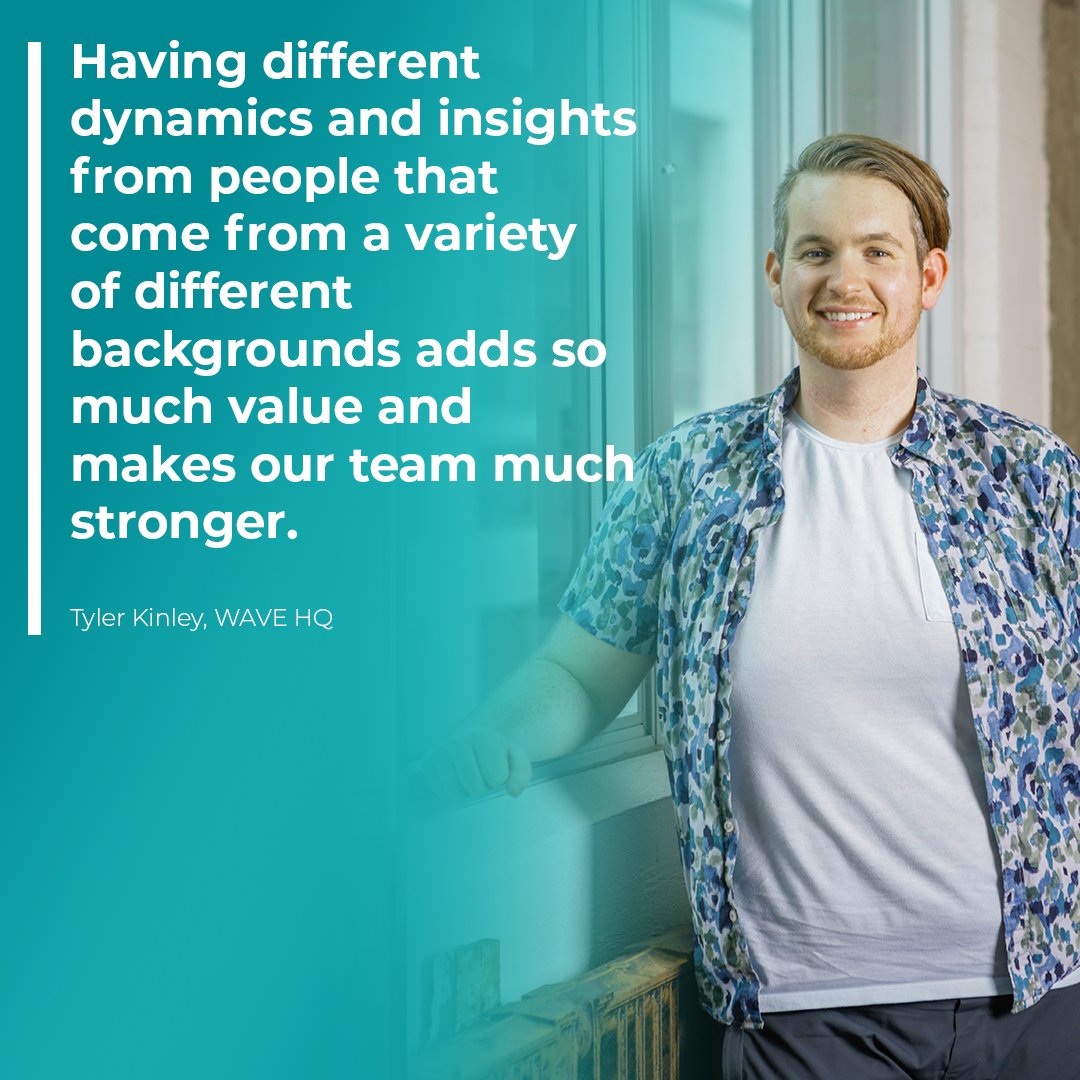 DiversityFactor's tweet photo. Check out Tyler's story about #inclusion in the workplace @WaveHQ. Visit the link in our bio for more stories about #Diversity and #DiversityInTech in Toronto! https://t.co/W8UbiglXB3