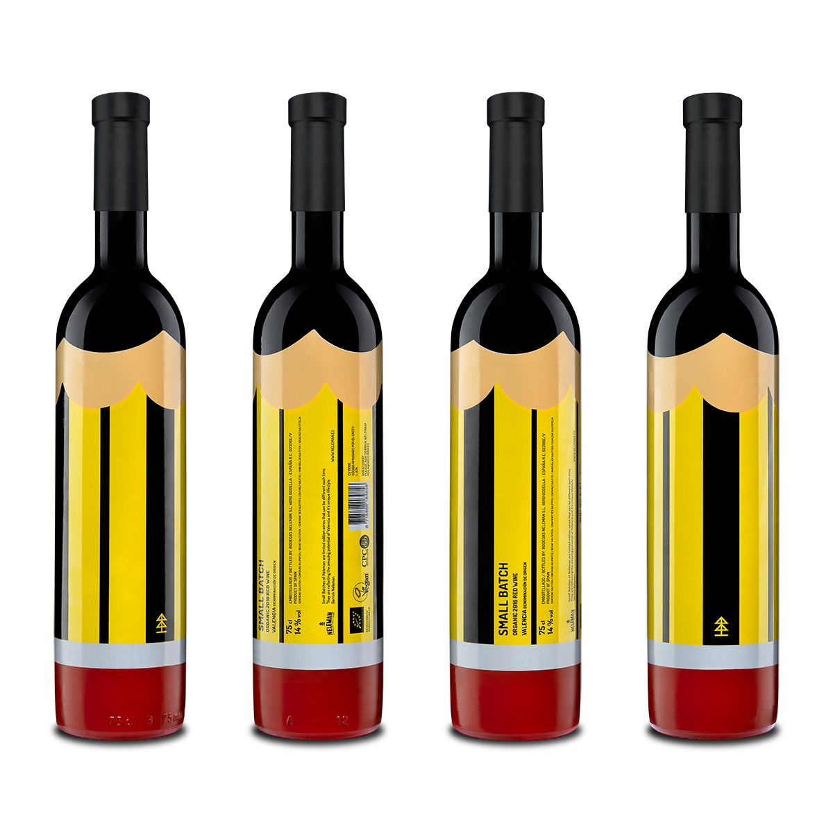 AllLabels's tweet image. One of our very favourite specialties is small-batch wine labels for the Do It Yourselfer | Check out this beautiful example from Javi Garduño | via @TheDieline #bcwine @BaderBeerWine buff.ly/2OpwpOc