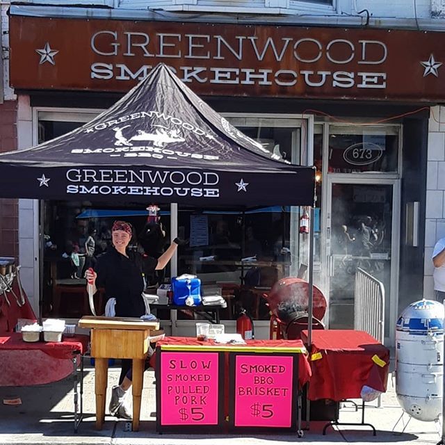 Greenwood_BBQ's tweet photo. We are revved up and ready to go! 
#tasteofthedanforth #eastofpape #papeanddanforth #danfortheast #greenwoodsmokehousebbq #greenwoodsmokehouse (via Instagram https://t.co/U3HqB6dzSe) https://t.co/Ec4BQROiiP