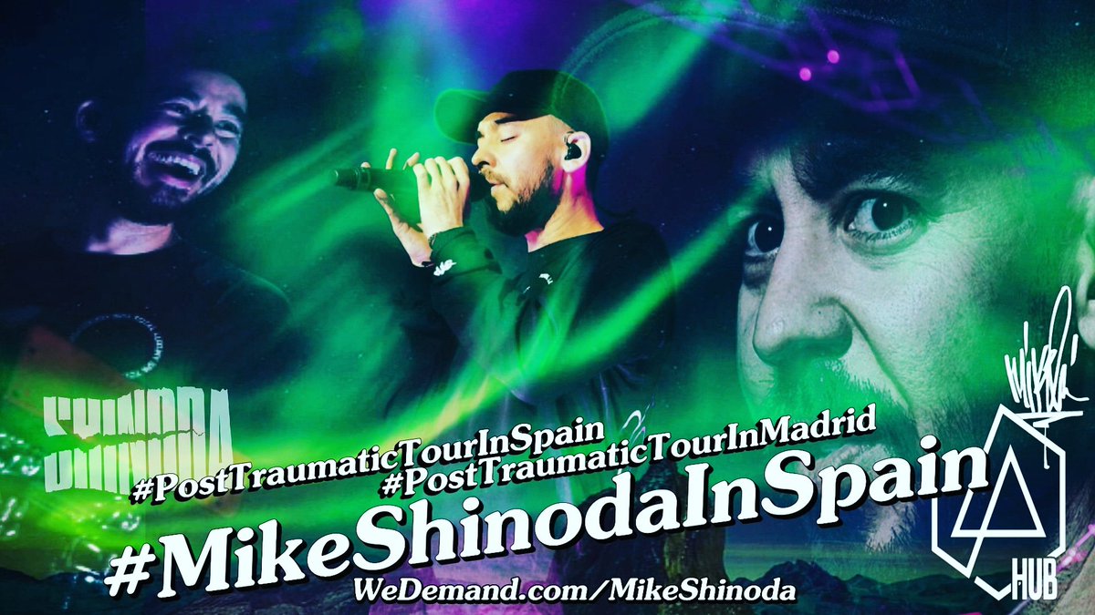 lagOCheca's tweet photo. @mikeshinoda @LinkinPark_HUB @lagOCheca #PostTraumaticTour #PostTraumatic #MikeShinodaInSpain #PostTraumaticTourInSpain #PostTraumaticTourInBarcelona #PostTraumaticTourInMadrid https://t.co/sTRmbXQWPk