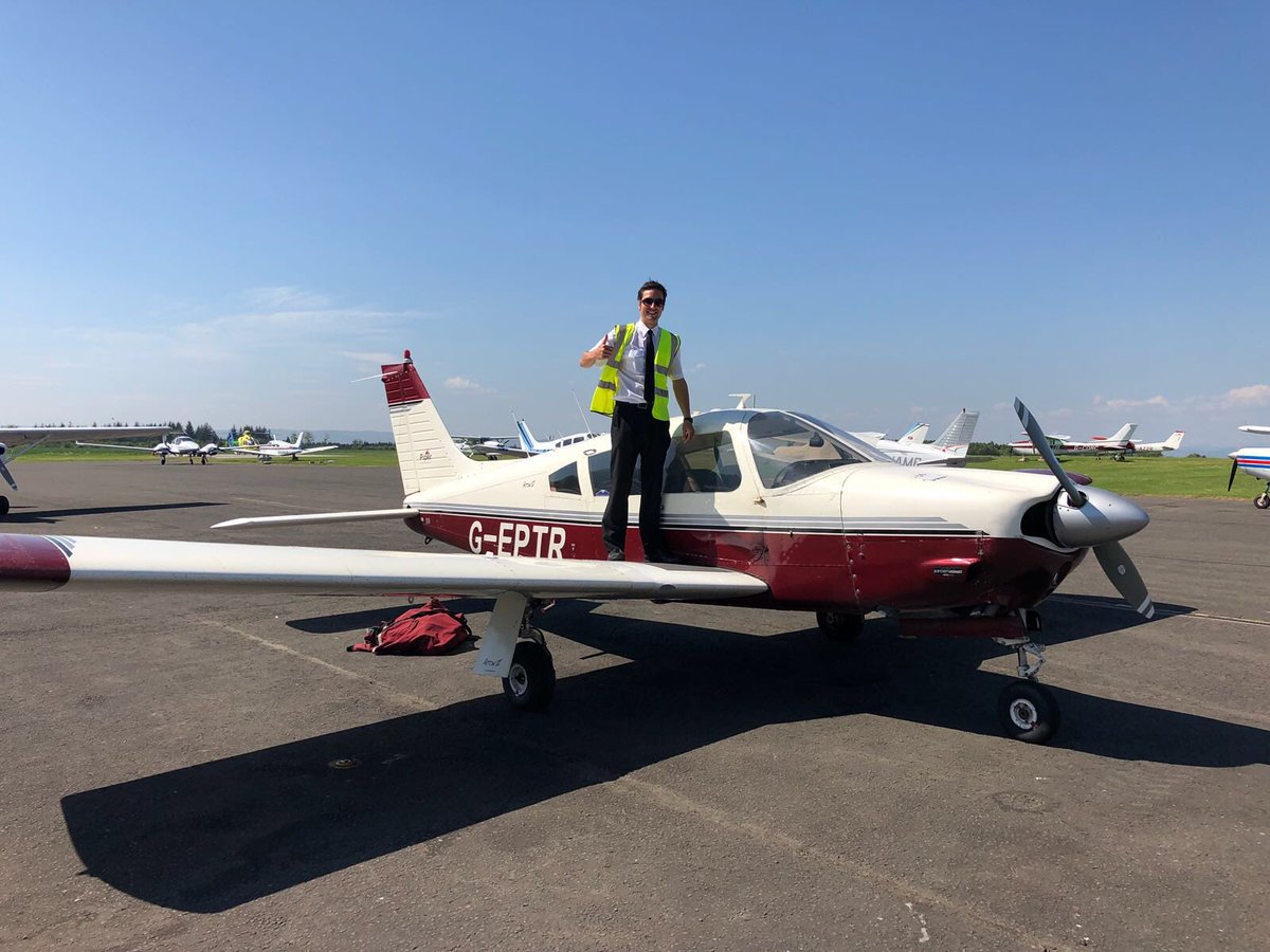 ACSflight's tweet photo. Congratulations to Paul Collins on securing a First Officer position with @FlyLoganair on the @embraer 145 based at @INVAirport #commercialpilot #acsaviation https://t.co/s5nmpyBO4e