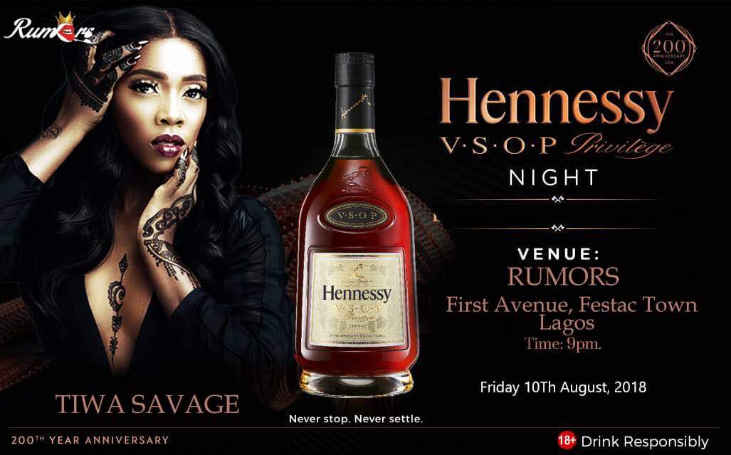 pro_prophecy's tweet photo. We turning Rumors festac upside down 2nite with @TiwaSavage @HennessyNIGERIA ...Dig it then Let's get it https://t.co/JfQ53wvfof