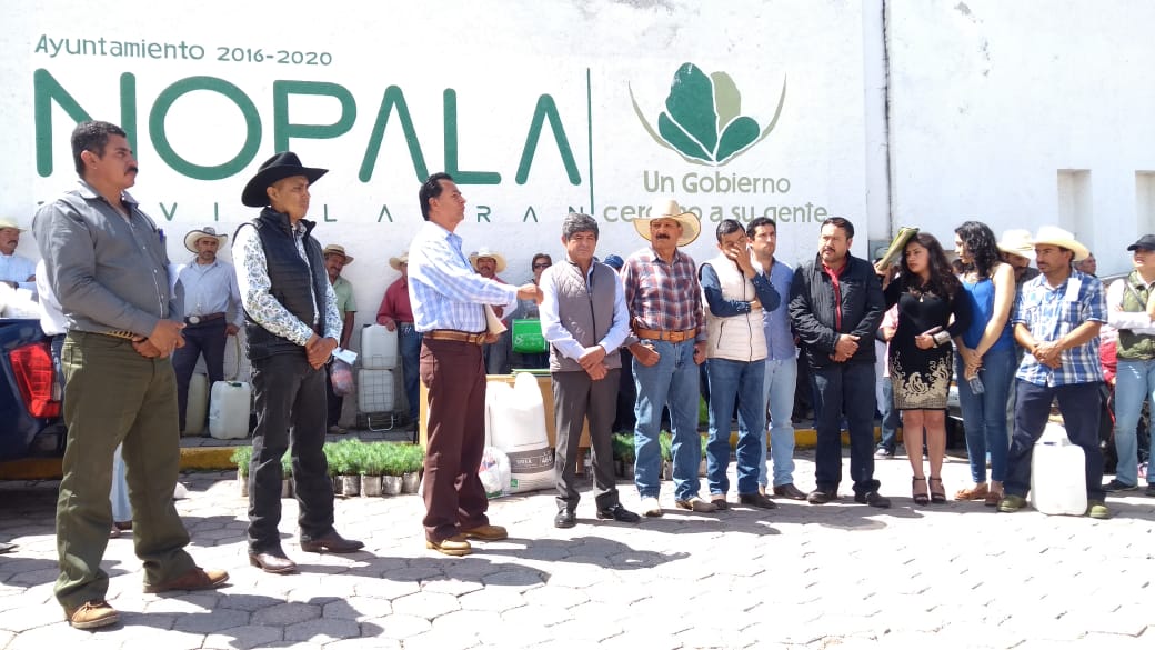 DDR06_HGO's tweet photo. Entrega de vales de apoyo a los incentivos del paquete tecnológico del Componente #PIMAF en el municipio de @NopaladVillahg,complementando la entrega de árboles y biofertilizante por parte de Presidencia Municipal.
@SagarpaHgo https://t.co/DU0Nf2eLMp