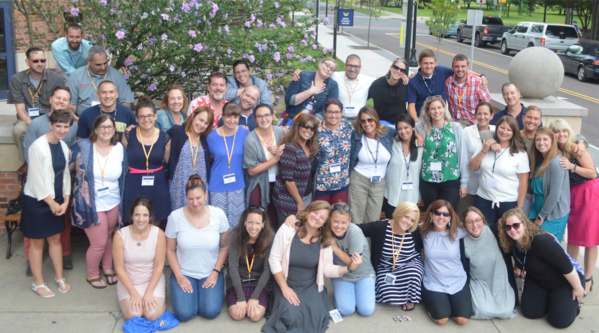 WilkesEdD's tweet photo. Welcome to the @wilkesu community to our newest doctoral cohort, ED615! We hope that #EdDRes2018 has brought you laughter, learning, friendship, inspiration, motivation & disruption. We can't wait to welcome you back next year! @fredericksonty @ECELoriCooper @bmackesy @stephcha02 https://t.co/4eOrYi4FrK