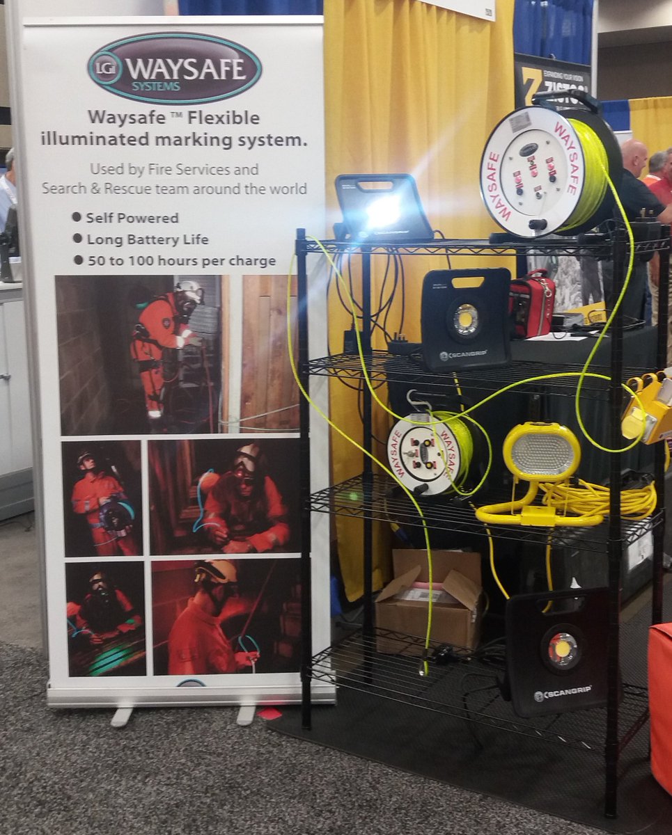 USARTech's tweet photo. Were at @FireRescueIntl in #Dallas on Booth 2528 with @WAPCOfirerescue showcasing #Waysafe lighting from @lineargi and portable video systems from @ZistosCorp as well as our #MantaSAR High Performance All Risk helmets. Come and say Hi 😃 https://t.co/o4ZRdZq9SV