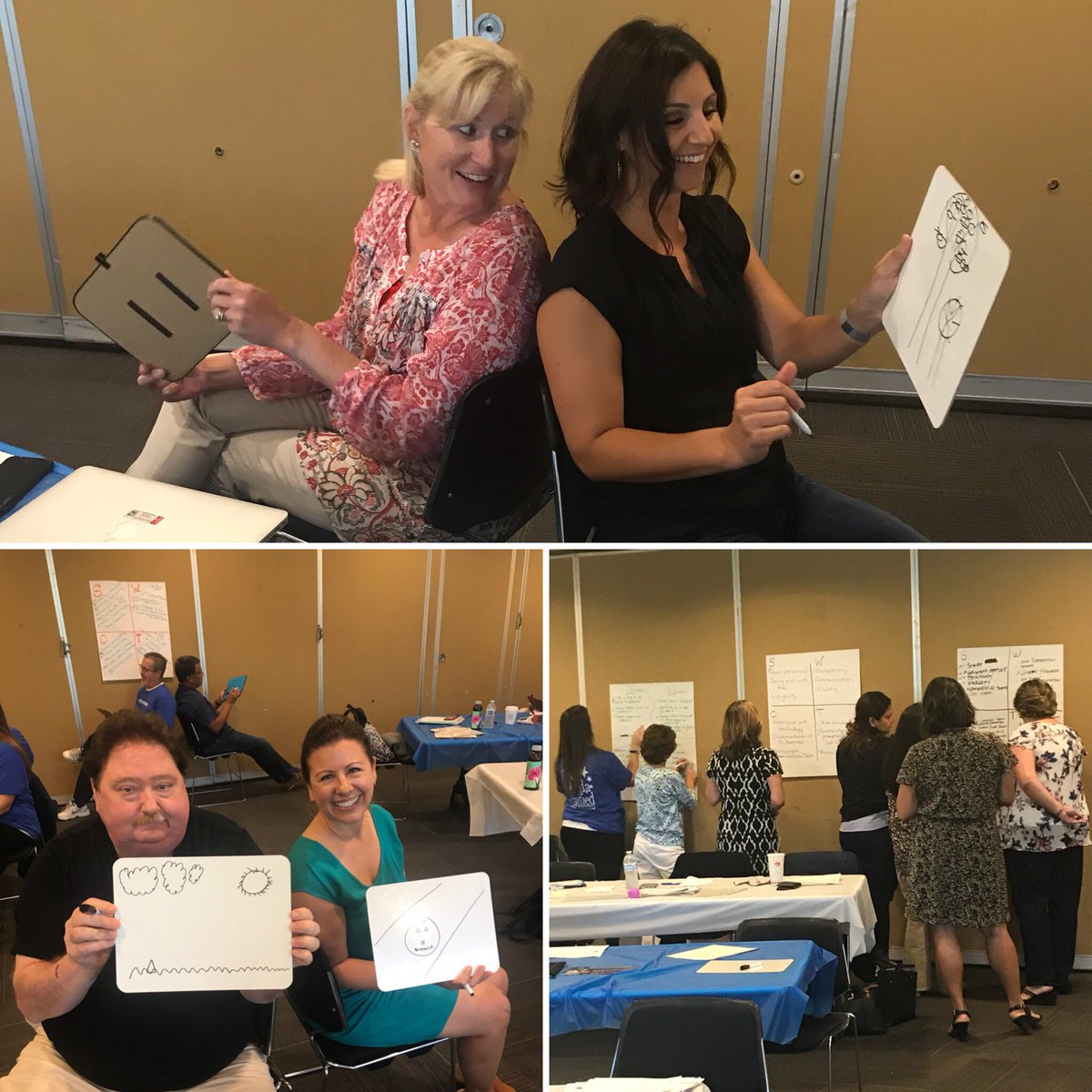 BOUSDEdServices's tweet photo. Creating a culture of collaboration and trust through communication.  BOUSD Leadership Advance Day 2.  Value-Added Education. https://t.co/6behtsdMQF