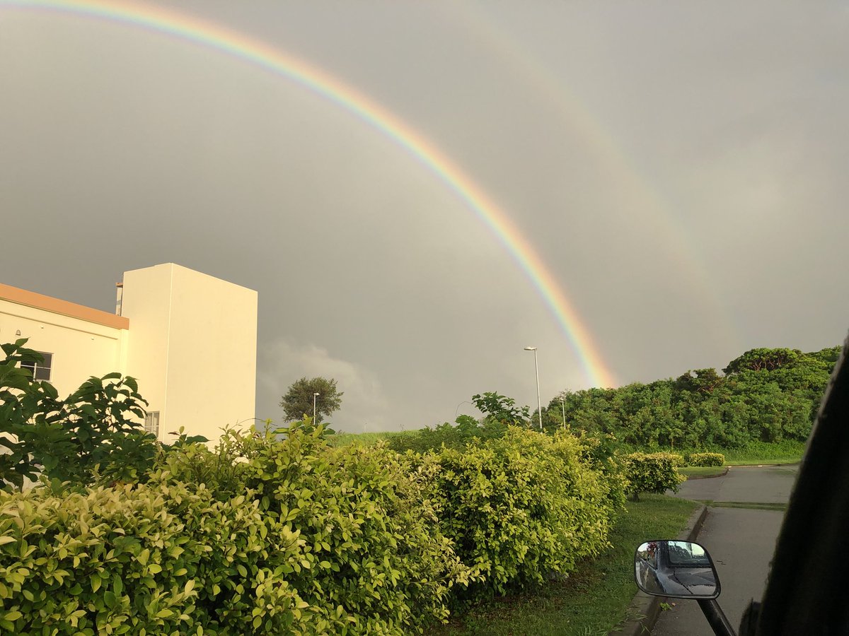 RetweetFFF's tweet photo. Double rainbow RT for good luck https://t.co/QP5C5Xh10m
