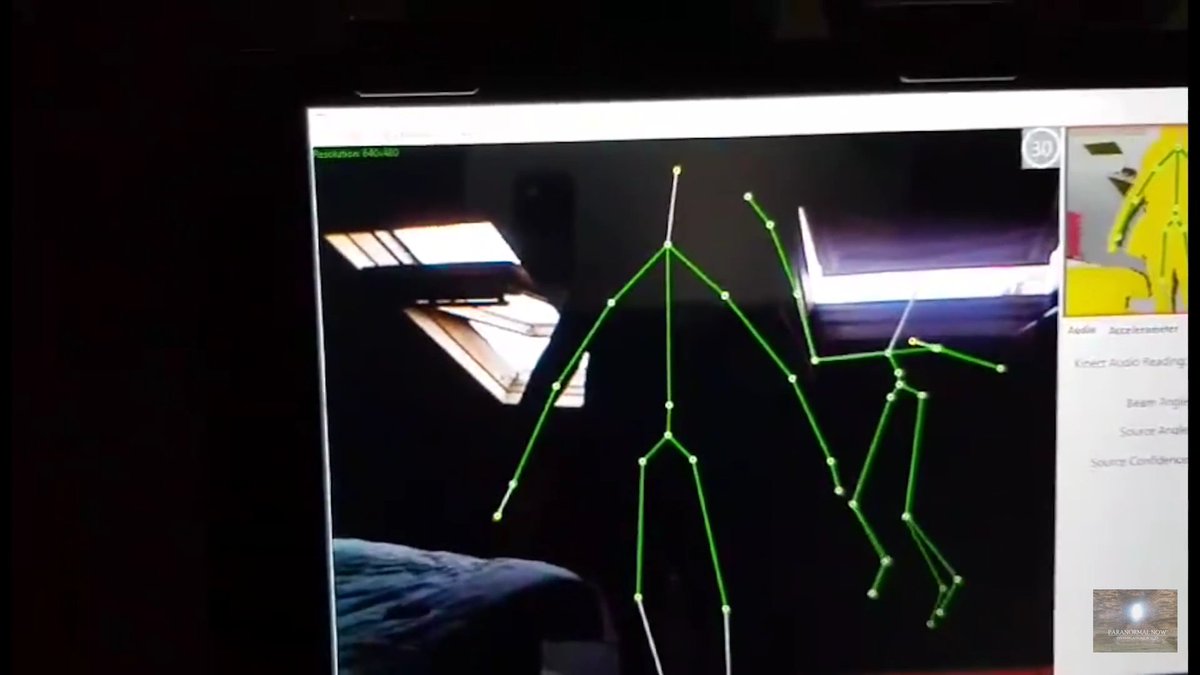ParnormalM's tweet photo. One of our house cases. Spirit touching face #paranormal #ghost #kinect_sensor https://t.co/FAPaGPHYG4