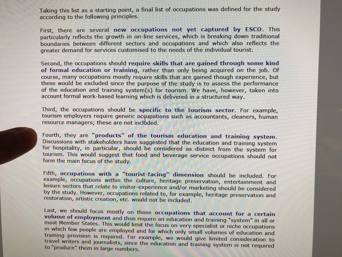 Años defendiendo con <a href="/_sandraNR/">Sandra Navarro</a> <a href="/sheioliver80/">Sheila Olivera</a> <a href="/Gutierrez_Alb/">Alberto Gutiérrez</a> <a href="/vidalmontaner/">Víctor Vidal</a> que turismo y hostelería deberían tratarse por separado. Y ahora la <a href="/EUCouncil/">EU Council</a> lo entiende así en un estudio sobre ocupaciones en turismo <a href="/UV_EG/">Universitat València</a> @UJI_noticies <a href="/UA_Universitat/">Universitat Alacant</a> <a href="/UPVCampusGandia/">Campus de Gandia | UPV</a>