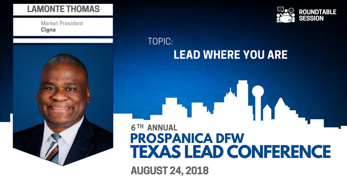 prospanicadfw's tweet photo. #Lamonte Thomas at #ProspanicaDFW 2018 #TX-LEAD Round Tables.
Register now! https://t.co/mX79TxWPrs https://t.co/43FQvrRadE