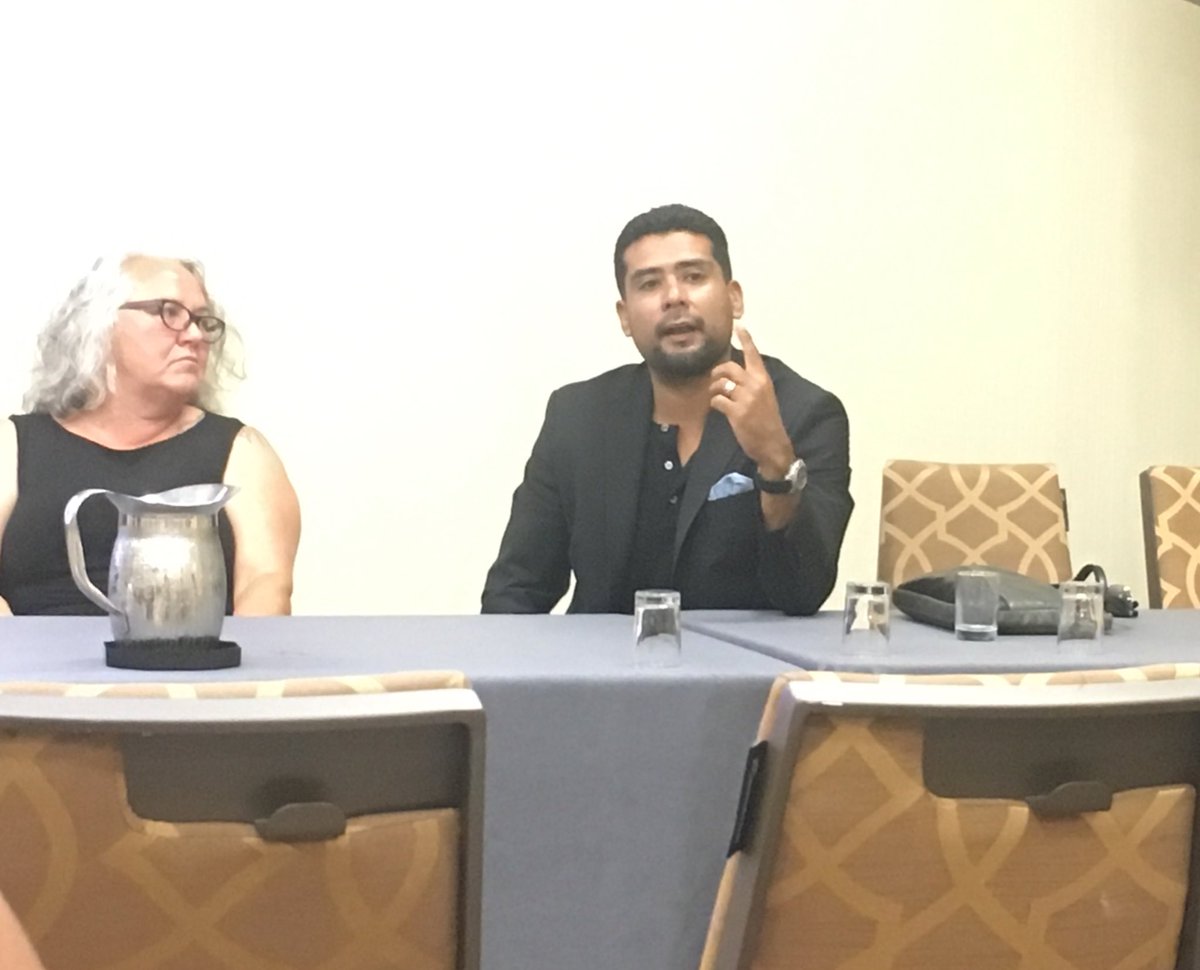 nvancleve's tweet photo. The @SSSP1org screening of @drvictorrios’s amazing documentary, The Pushouts! You can also check it out #asa2018. #MustSee Public sociology at its very best! https://t.co/6h0NwwDFik