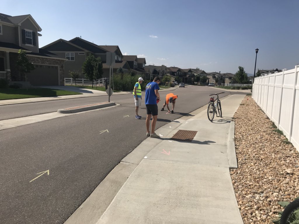 SVVSFoundation's tweet photo. Marking the course for the Sunrise Stampede! Not too late to register! https://t.co/f6ld1bJxzq #efsvv #sunrisestampede #svvsd #highplainsbank https://t.co/UpDYsIZW31