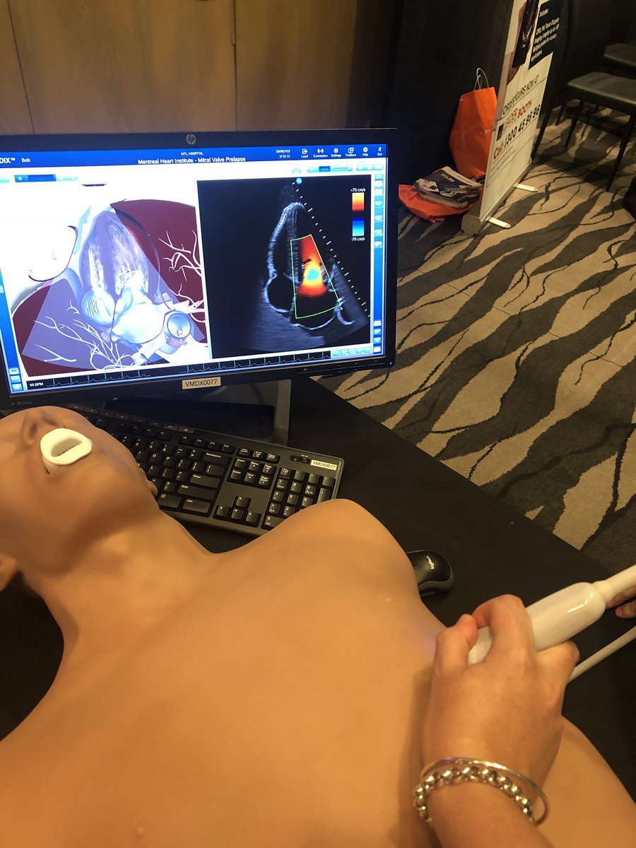 Incredible training technology! We need this for students in NZ. @CAEHealthcare #training #ASUM18