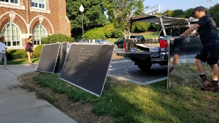 wpri12's tweet photo. . @providencecol makes donation to Richmond school destroyed by fire https://t.co/6GZHbfXaiH https://t.co/35JJafvnlu