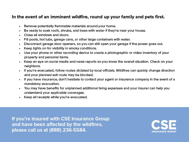 With the recent wildfires in California, it's important to know how to protect yourself, your family, and your home. Please read this guide for helpful suggestions:

#HolyFire #CarrFire