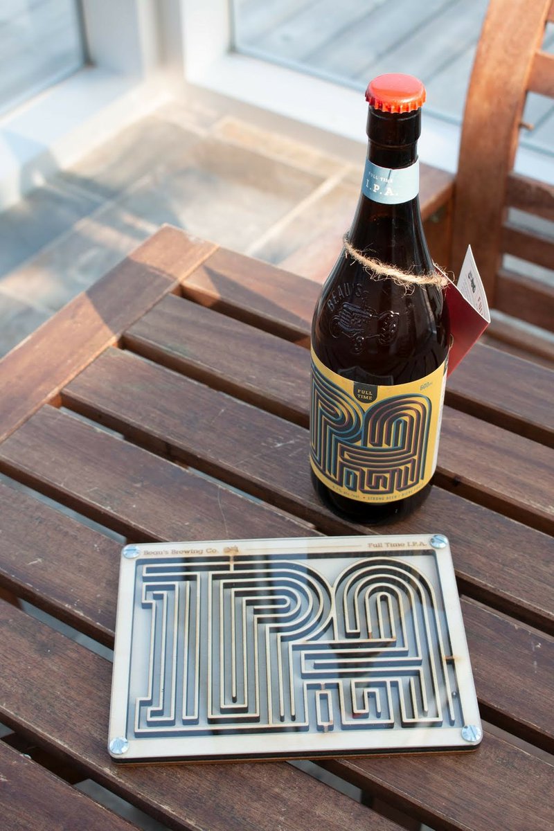 HotPopFactory's tweet photo. Are you enjoying your last days of summer? We are! Here's a little maze toy we made for our friends at @beausallnatural for #FullTimeIPA https://t.co/Ik9hQlUtUv