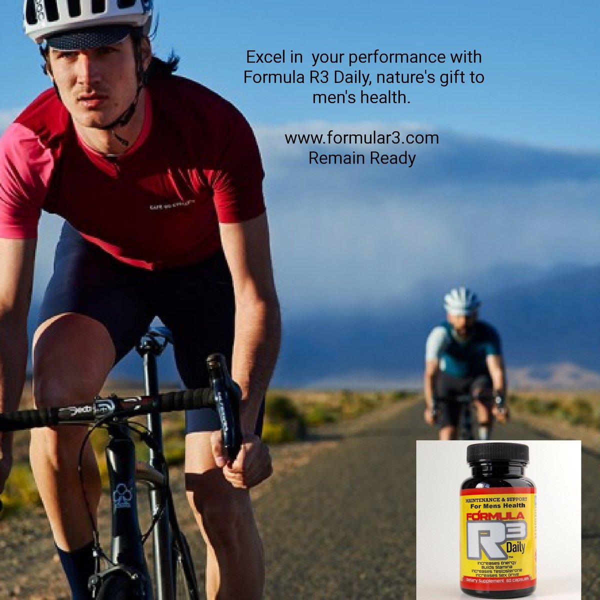 RealJohnEDepth's tweet photo. Get back in the race with Formula R3 and experience the power of nature. #Restore your #libido #stamina #vitality #testesterone #prostatehealth #RemainReady https://t.co/fJElYuuouU https://t.co/avC2Ew90wS