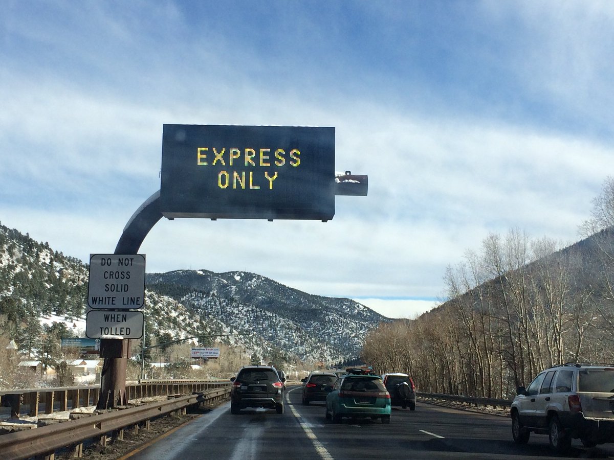 <a href="/CSP_News/">Colorado State Patrol</a> and <a href="/ColoradoDOT/">Colorado Department of Transportation (CDOT)</a> have announced increased safety enforcement in the #i70west Mountain Express Lane.  More at GoI70.com/news
