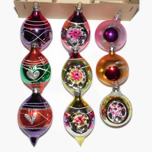 HeirloomAngel's tweet image. #Vintage Santa Land Glass #Christmas Tree Ornaments #Indents 
goo.gl/3WUU7R #teardrop
#ebayROCteam
#ebay #shopsmall