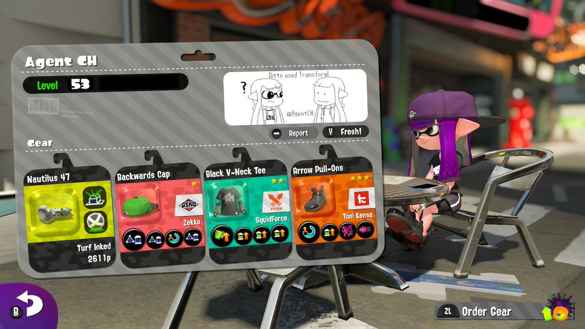 EchoShock_games's tweet photo. Welcome back! #AgentCH #Splatoon2 #NintendoSwitch https://t.co/F9tW1RupDe